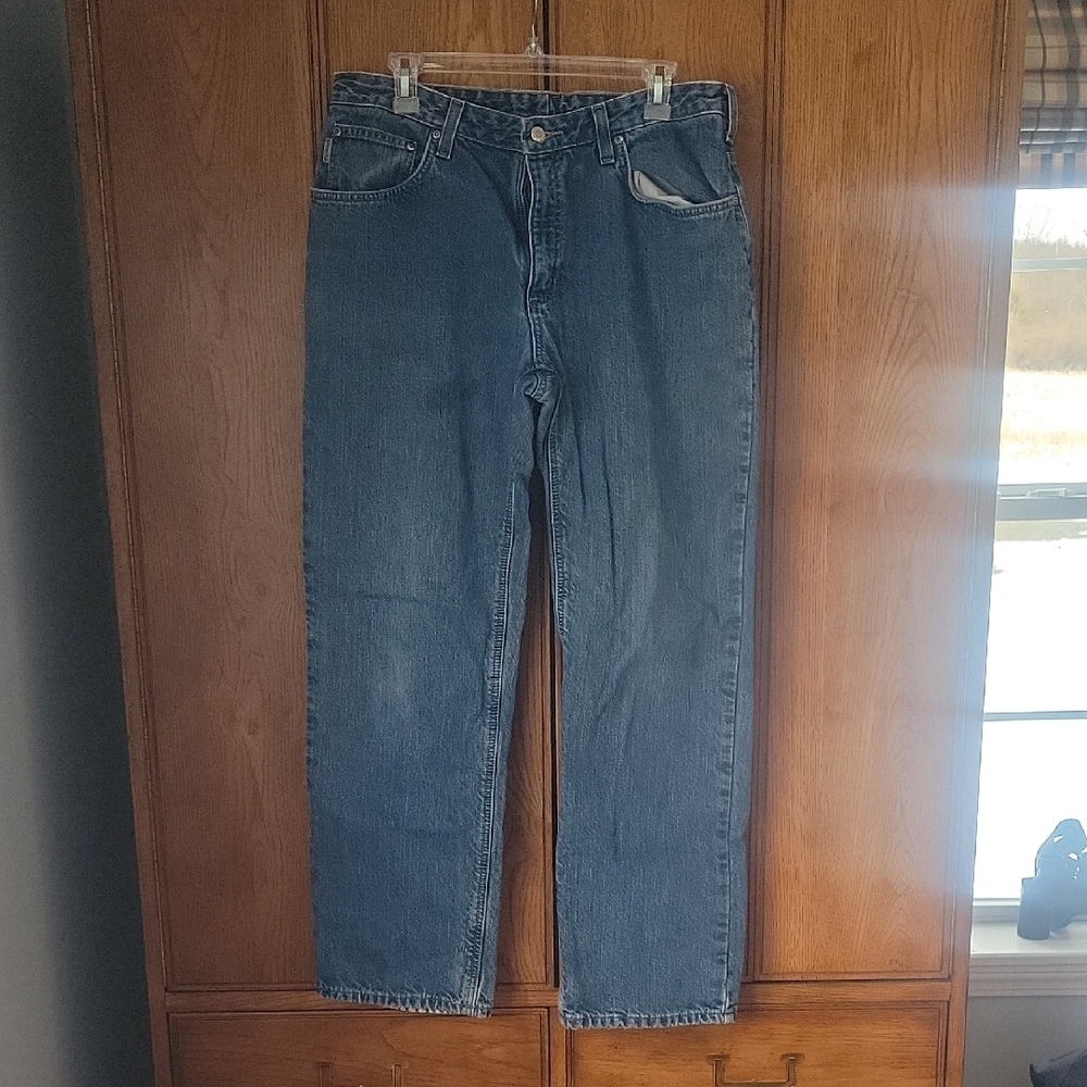 Carhartt Women's Straight Blue Jeans